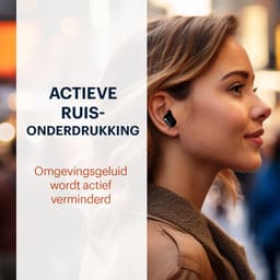 Grundig Draadloze Oordopjes - Earbuds Bluetooth 5.3 - Oortjes incl. Oplaadcassette - Batterijduur tot 20 Uur - USB-C Oplaadbaar - Touch Bediening en Handsfree Bellen — thumbnail 5