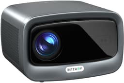 LED 1080P Projector 1000 ANSI Lumen Waterkoeling Beamer Autofocus Full Frequency Speaker Bluetooth 5.0 WIFI6 Home Theater — thumbnail 1