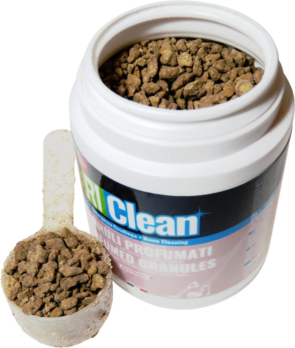 Mondo RIClean 200 gram geurkorrels met bloemengeur voor in stofzuiger - in pot - Geurparels verfrisser granulaat — afbeelding 1