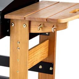 Gas bakplaat ASCAIN 2 pits 6kW - Hout — thumbnail 3