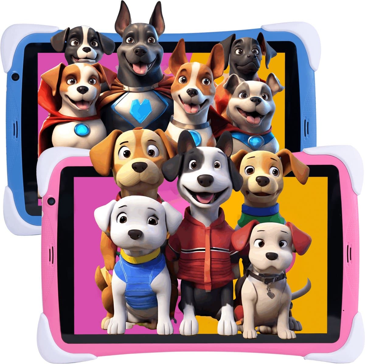 Balou ChildTab XL Kindertablet 10.1 inch - Roze of Blauw - 128GB (64GB+64GB) + 4GB RAM - Inclusief Gratis Screenprotector en 64GB SD-kaart - Ouderlijk Toezicht & Lange Batterijduur — afbeelding 1
