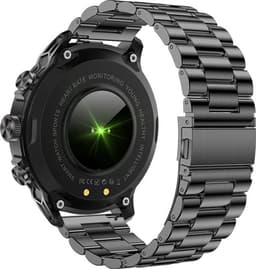 WizBay Premium Select® 1.85 Sport Smartwatch – Dames & Heren – Bluetooth Bellen – Hartslagmeter – Bloeddrukmeter – O2 Zuurstofmeter – 60+ Sportmodi – LED Zaklamp – IP68 Waterdicht – FitCloud Pro – Android & iOS - Zwart — thumbnail 5