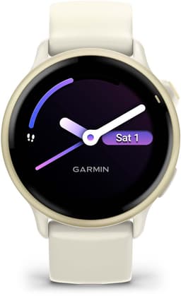 Garmin Vivoactive 6 Music Goud/Wit — thumbnail 4