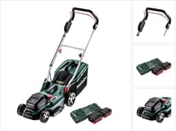 Metabo RM 36-18 LTX BL 36 Accu grasmaaier 36 V ( 2x 18 V ) LTX Brushless + 2x accu 8.0 Ah + dubbele lader — thumbnail 1