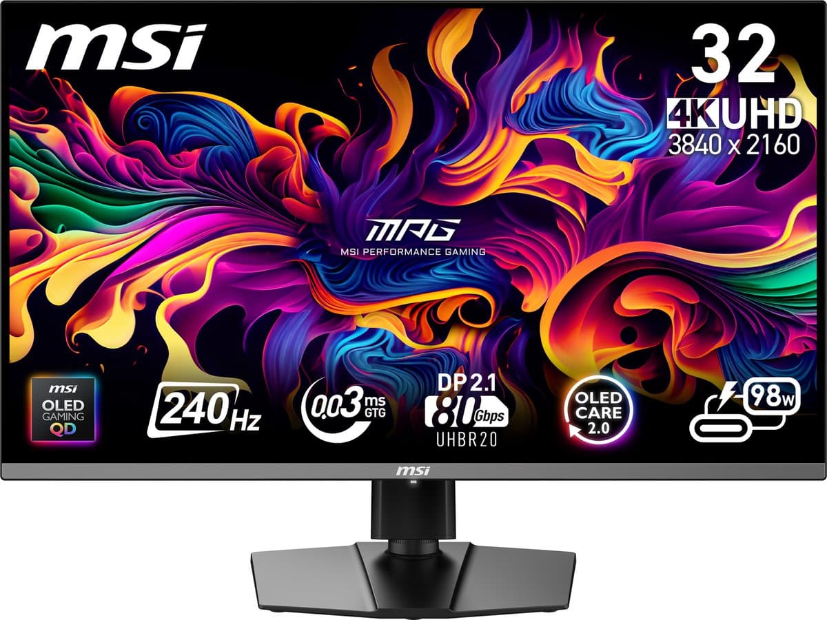 MSI MPG 322URX QD-OLED — afbeelding 1