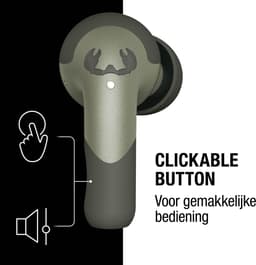 FRESH 'N REBEL Twins Ace In-ear Draadloze oordopjes Met Noise-cancelling Dried Green — thumbnail 3