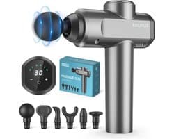Krachtige Percussiemassager met 30 Snelheden en 6 Massagetoestellen - Voor Pijnverlichting en Fitnessherstel