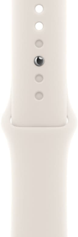 Apple Watch SE 2024 40mm Starlight Aluminium Case with Starlight Sport Band - M/L — thumbnail 2