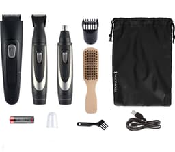 REMINGTON The Works Kit MB905 Baardtrimmer Zwart — thumbnail 1