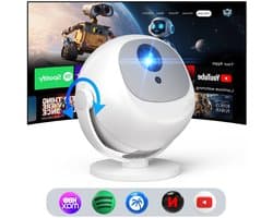 Mini Beamer - Projector met Wifi - Bluetooth