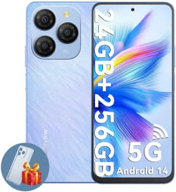 Blackview SHARK 9 Smartphone - 5G DUAL SIM - 24GB RAM 256GB ROM - Octa Core - Android 14 - 6.78 inch - 50MP - NFC - Blauw — thumbnail 1