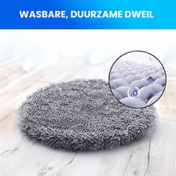 Mop - Elektrische Dweil - Vloerwisser - Geschikt voor Dyson Steelstofzuiger - Dyson V15 - V11 - V10 - V8 - V7 - Dweil Opzetstuk - Met 8 moppen — thumbnail 5