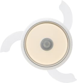 42 inch moderne onzichtbare plafondventilator, 3 ABS-bladen, afstandsbediening, omkeerbare DC-motor met 32W led-verlichting — thumbnail 2