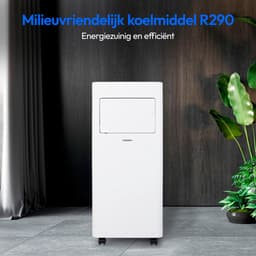 MEDION Mobiele Airco E901 (9000 BTU, 3-in-1, Koelen, Ontvochtigen, Ventileren, tot 32m², incl. Raamafdichtingskit, voor Slaapkamer en Woonkamer, Afstandsbediening, MD 37731) — thumbnail 5