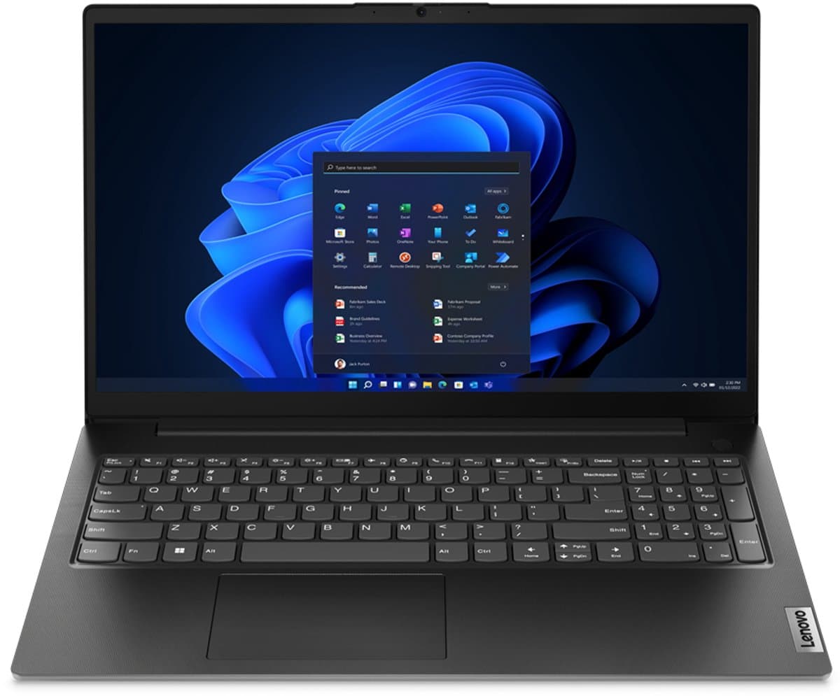 Lenovo V15 G4 AMN | AMD Ryzen™ 5 7520U | 8GB LPDDR5-5500 | 512GB SSD M.2 NVMe® | Windows 11 Professional — afbeelding 1