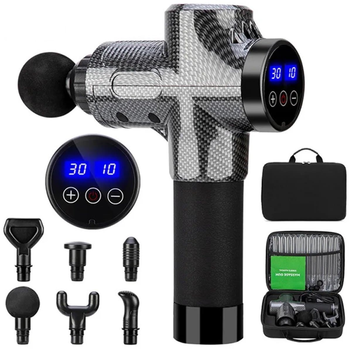 Fasciaal Massagepistool – Diepe Weefselmassage voor Spierontspanning, Rug, Nek & Fitness Herstel — afbeelding 1