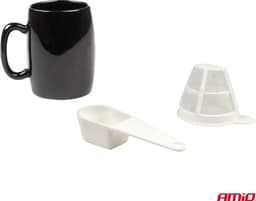 AMiO Koffiezetapparaat Auto Koffiezetter met Mok (12v/170w) Zwart met Autostekker Sigarettenaanstekerplug — thumbnail 5