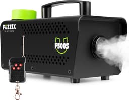 Rookmachine 500 watt - Fuzzix F500 - Rookmachine met draadloze afstandsbediening - 250ml tank - zwart — thumbnail 1