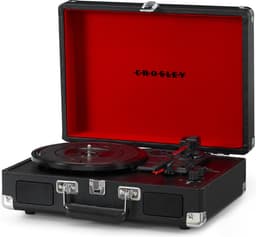 Crosley Cruiser Plus CR8005F-BK - Zwart - Bluetooth In/Uit Platenspeler — thumbnail 2