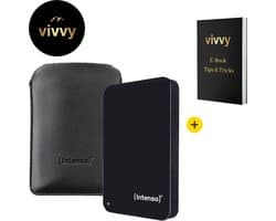 Harde Schijf Extern - Externe Harde Schijf 5 TB Multifunctioneel - Harde Schijf Extern Western Digital Met 8 MB Cache - 100% Tevredenheidsgarantie - 5400 RPM - Incl. Opberg Case