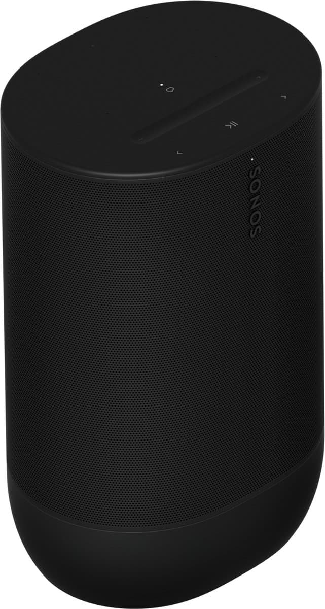 Sonos Move 2 - Draagbare smart speaker - Wifi & Bluetooth - Tot 24 uur batterijduur - Waterbestendig - Zwart — afbeelding 1