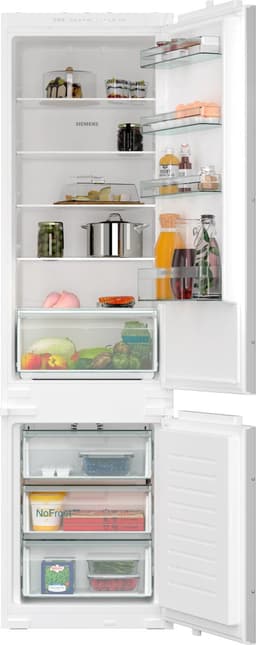 Siemens KI96NNSE0 - iQ100 - Inbouw koel-vriescombinatie - Zeer stil - noFrost: nooit meer ontdooien — thumbnail 1