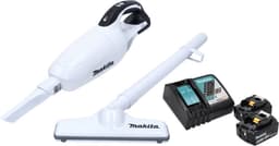 Makita DCL 181 FRGW accu stofzuiger 18 V wit + 2x accu 6.0 Ah + lader — thumbnail 2