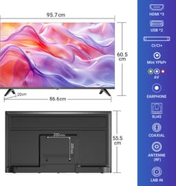 ANTTEQ Q43-AGU1.Q1 – 43 Inch 4K QLED Smart TV - Android TV - Triple tune — thumbnail 3