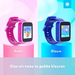 Smartwatch Kinderen met Camera en SD-kaart - Rekenmachine, Zaklamp, Alarm, Timer - 9 Spelletjes - Touchscreen - Educatief speelgoed 3 Jaar - Kids - Kinderhorloge Meisjes / Jongens - Roze - Cadeautje - 3, 4, 5, 6, 7, 8, 9, 10, 11+ Jaar - Soundlogic — thumbnail 3
