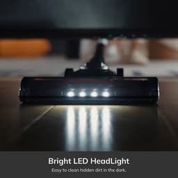 Snoerloze steelstofzuiger - Snoerloze stofzuiger - Stofzuiger - Stokstofzuigers - Stofzuiger - 21000Pa Zuigkracht - 0,55L Stofbeker - met LED-verlichting, Uitneembare accu — thumbnail 5