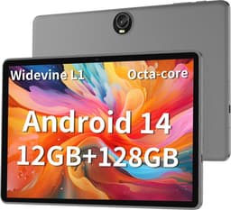 Android 14 Tablet met 12 GB RAM, 128 GB Opslag en 1 TB Uitbreiding – 11 Inch HD Display en 8000 mAh Batterij — thumbnail 1