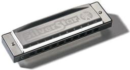Hohner Silverstar Mondharmonica C - Prijs/kwaliteit - Beste starter mondharmonica - Ook geschikt voor kids - met begeleiding — thumbnail 1