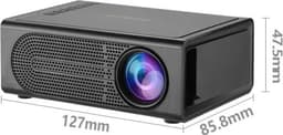 Botec Draagbare Mini Projector - kleine beamer - klein projectieapparaat - filmavonden en presentaties - projectiegrootte 61 cm - 254 cm — thumbnail 3