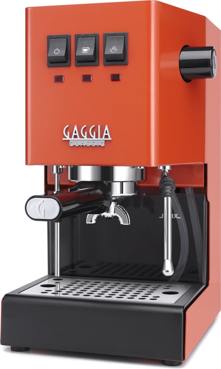 Gaggia Classic E24 - 15bar - 2.L waterreservoir - Lobster Red — afbeelding 1