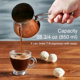 Equivera Turks Koffiezetapparaat - Turkse Koffie - Turkse Koffiemachine - Traditionele Koffiebeleving — thumbnail 3