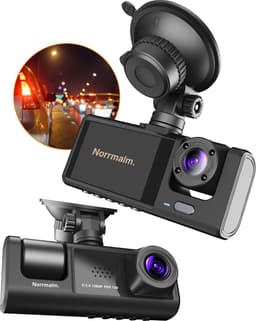 Norrmalm® Full HD Dashcam voor Auto - 64 GB - App (iOS, Android) - WiFi - Voor en Achter Camera - Parkeerfunctie - G-sensor — thumbnail 1