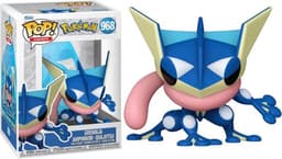 Pokémon Greninja - Amphinobi - Quajutsu vinylfiguur 968 Funko Pop! meerkleurig — thumbnail 3