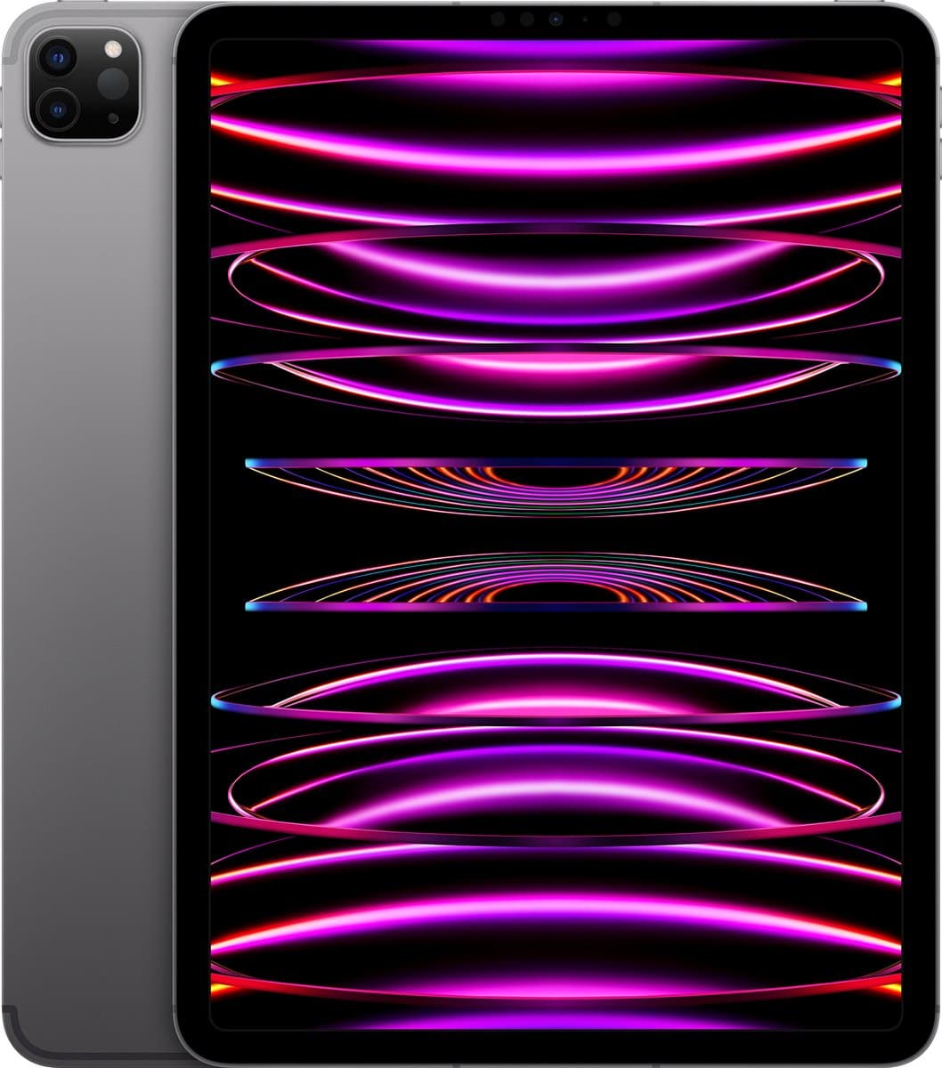 Apple iPad Pro (2022) - 11 inch - WiFi + 5G - 2TB - Spacegrijs - 6e generatie — afbeelding 1