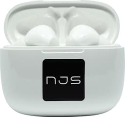 NJS Earbuds Pro - BS09 - Oortjes Draadloos - Earbuds Wireless - Bluetooth Oordopjes - USB C - Wit — thumbnail 1