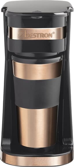 Bestron Koffiezetapparaat filterkoffie 750W - ACM112CO - 0,42L, 2 grote koppen - Thermosbeker - Koper - 5 jaar garantie - WK — thumbnail 3