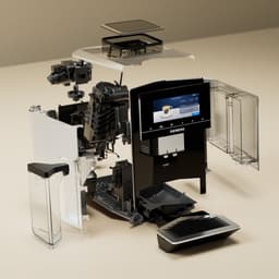 Siemens EQ900 TQ905R09 - Volautomatische espressomachine - Zwart/RVS — thumbnail 5