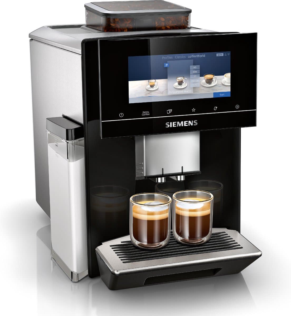 Siemens EQ900 TQ905R09 - Volautomatische espressomachine - Zwart/RVS — afbeelding 1