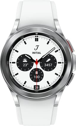 Samsung Galaxy Watch4 Classic - Smartwatch heren en dames - 42mm - Wit/Silver — thumbnail 1