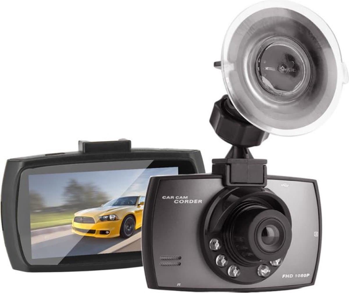 VCTparts® Auto Dashcam HD 1080P Dashboard Video Recorder met Nachtzicht Zwart — afbeelding 1