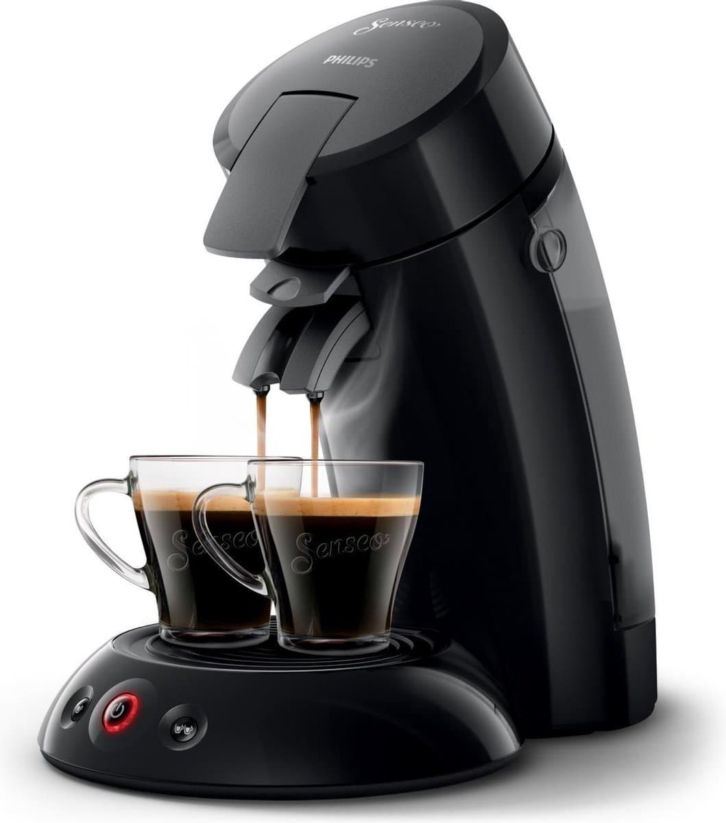 Philips Senseo HD6552/35 - Koffiepadapparaat - Zwart/Grijs — afbeelding 1
