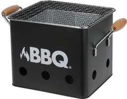 Bbq Kubus - Mini-Barbecue - Mat Zwart - 18X15Xh15Cm — thumbnail 1