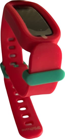 DrPhone KidstimeX12 – Smartwatch Voor Kinderen – Waterdichte Smartwatch – Smartwatch Met Notificaties Meldingen – Hartslagmeter – Stappen & Calorietelleren – Rood — thumbnail 4