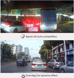 Dashcam Voor Auto Voor En Achter - Dual Dashcam Met Nachtvisie - Dashcam Voor En Achter Multifunctioneel – 1080p — thumbnail 5