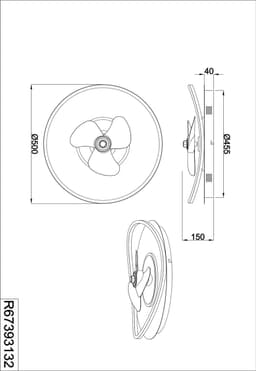 REALITY SORTLAND - Ventilator - Zwart mat - incl. 1x SMD 30 W - Licht apart schakelbaar - Geintegreerde dimmer - Lichtkleur instelbare - Nachtlampje - Dimbaar met schakelaar - Geheugenfunctie - 3 snelheidsinstellingen - Timer - Zomer- en wintermodus — thumbnail 3