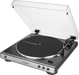Audio-Technica AT-LP60XUSB Draaitafel met riemaandrijving Grijs, Metallic — thumbnail 1